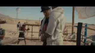 two men in boxing ring speaking — Creed 2