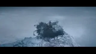 distressed person on large rock formation — Doctor Strange 2
