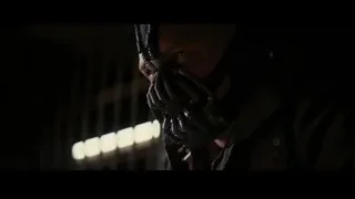 Bane's face in black gas mask — Batman: The Dark Knight Rises