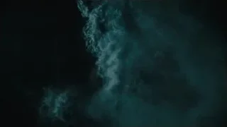 swirling blue smoke — Blade Runner 2049