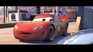 Lightning McQueen in small town — Cars