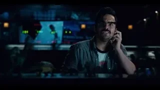 man at desk with computer — Jurassic World