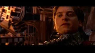 young man in futuristic suit in sci-fi setting — Spider Man 2
