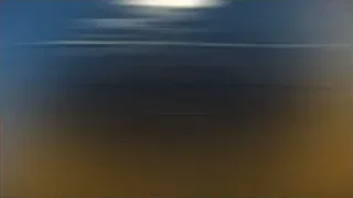 Abstract blue and orange gradient horizon — Your Name