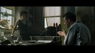 Man and woman in cluttered kitchen — Fight Club