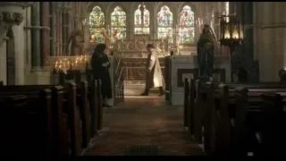 man and woman walking towards church altar — Peaky Blinders