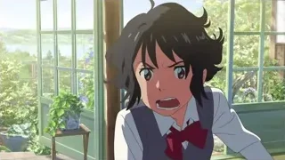young girl with red bow tie by window — Your Name