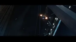 robot in battle-ready stance — Iron Man 3
