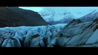 large glacier in mountains — Batman