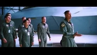 men in military uniforms by fighter jet — Iron Man
