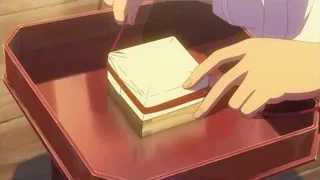 hands holding and opening small box — Your Name