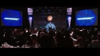 Man speaking at Apocalypse Award ceremony — Iron Man
