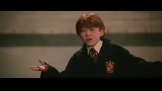Ron Weasley standing in hallway — Harry Potter and the Philosophers Stone