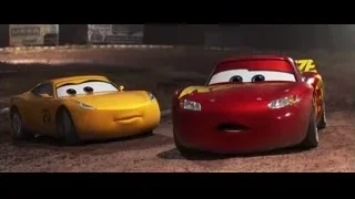 Cars characters on dirt race track — Cars 3