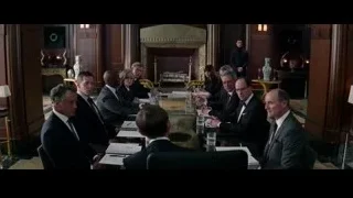 men in suits discussing at formal meeting — The Amazing Spider Man 2