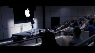 Man giving presentation on stage — Jobs