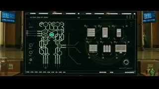 computer monitor displaying circuit board design — Now You See Me 2