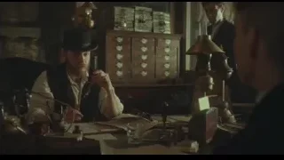 Man in top hat at desk in old-fashioned office — Peaky Blinders