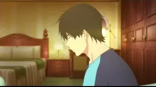 young man sitting on green couch in bedroom — I Want To Eat Your Pancreas