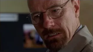 bald man with goatee and glasses in office — Breaking Bad