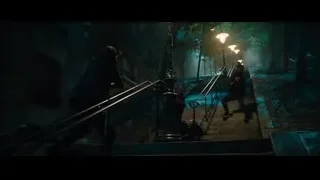 Man and woman in embrace — John Wick: Chapter 4