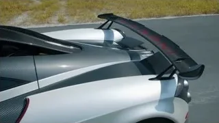white sports car with red accents — Sports Cars