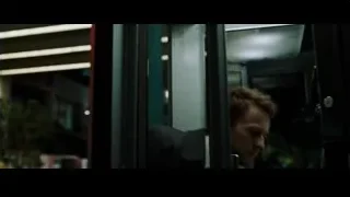 man talking on phone by glass door — Fight Club