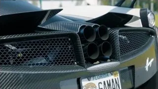 close-up of black sports car grille — Sports Cars