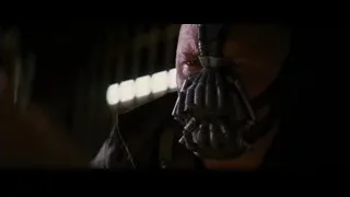 Man in gas mask and leather jacket — Batman: The Dark Knight Rises