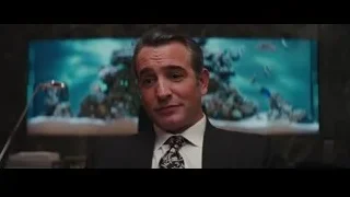 Man in office with city view — The Wolf Of Wall Street