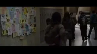 students in school hallway — The Amazing Spider Man
