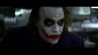 Joker looking at camera — Batman: The Dark Knight