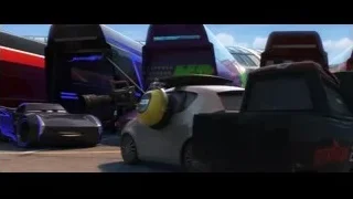 Cars 3 vehicles parked in lot — Cars 3