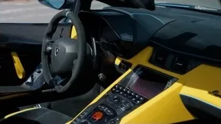 interior of Lamborghini sports car — Sports Cars