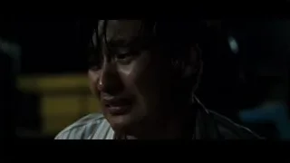 Man with wet hair and closed eyes — Fight Club
