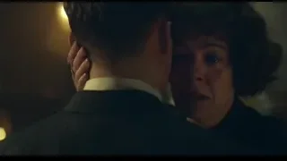 Men in suits with military vehicle — Peaky Blinders