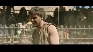 man standing in front of crowd — Gladiator 2