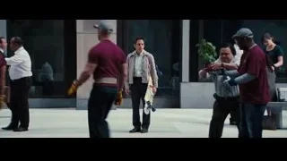 people walking past building mural — The Secret Life of Walter Mitty