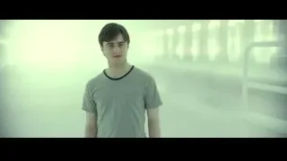 man standing in foggy hallway — Harry Potter and the Deathly Hallows 2
