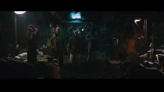 group of people in cave-like room — Iron Man