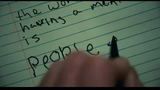 close-up of handwritten note on paper — Joker