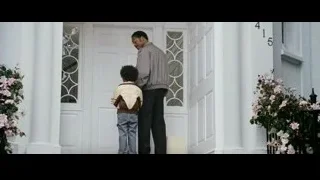 father and son in white house doorway — The Persuit of Happyness