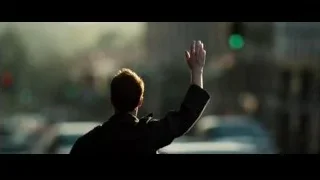 young man walking on busy street — Fight Club