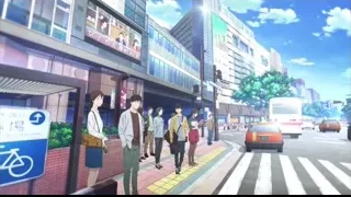 busy city street scene — I Want To Eat Your Pancreas