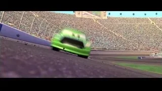 race cars on track with spectators — Cars