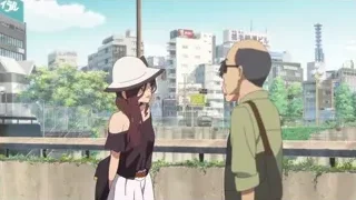 young couple on rooftop with cityscape — Your Name