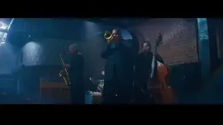 Man playing trombone with musicians — La La Land