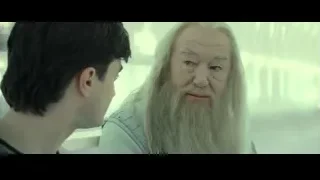 Young man with serious expression indoors — Harry Potter and the Deathly Hallows 2
