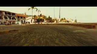 Cobblestone street with palm trees — Limitless