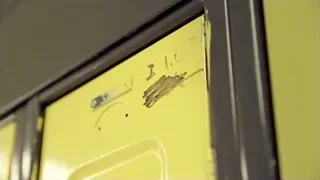 yellow door with I love you sticker — Screened Out
